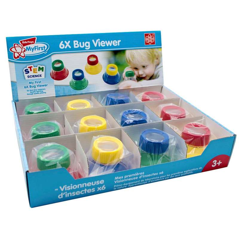 Edu-Toys - My First - Science - 6x Bug Viewer - 12pcs