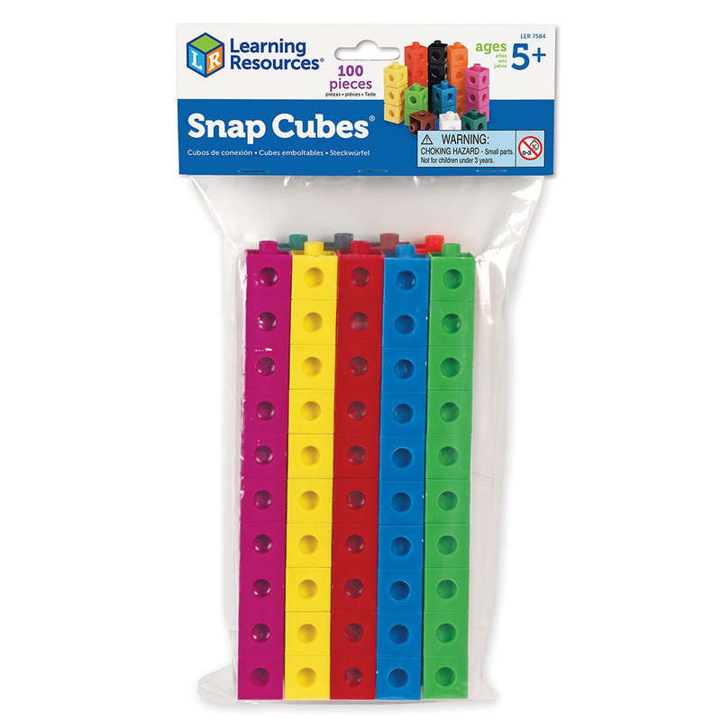 Learning Resources - Snap Cubes®, Set Of 100