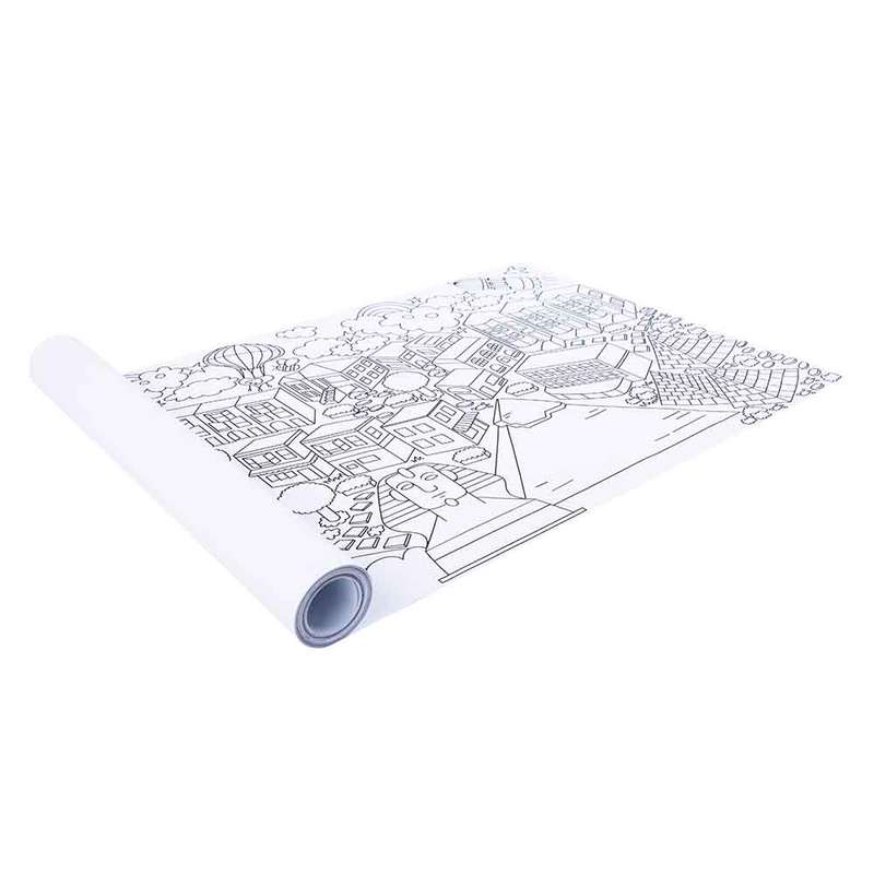 TookyToy - Colouring Roll - Cities Around The World
