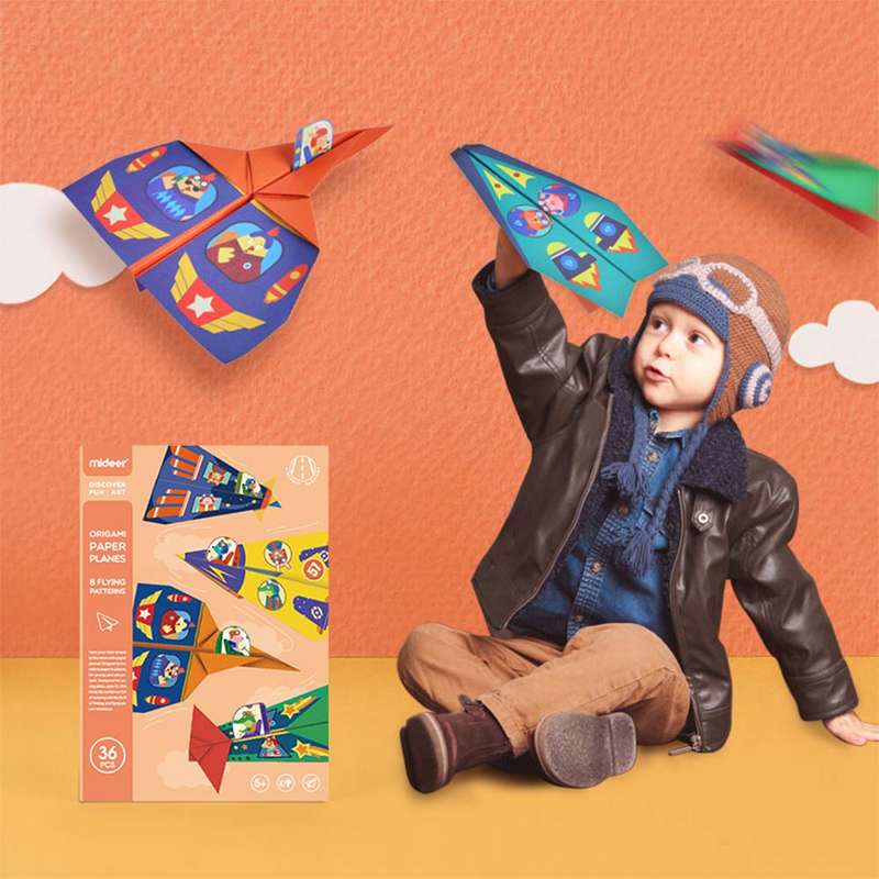Mideer - Origami Paper - Classic Planes - 36pcs