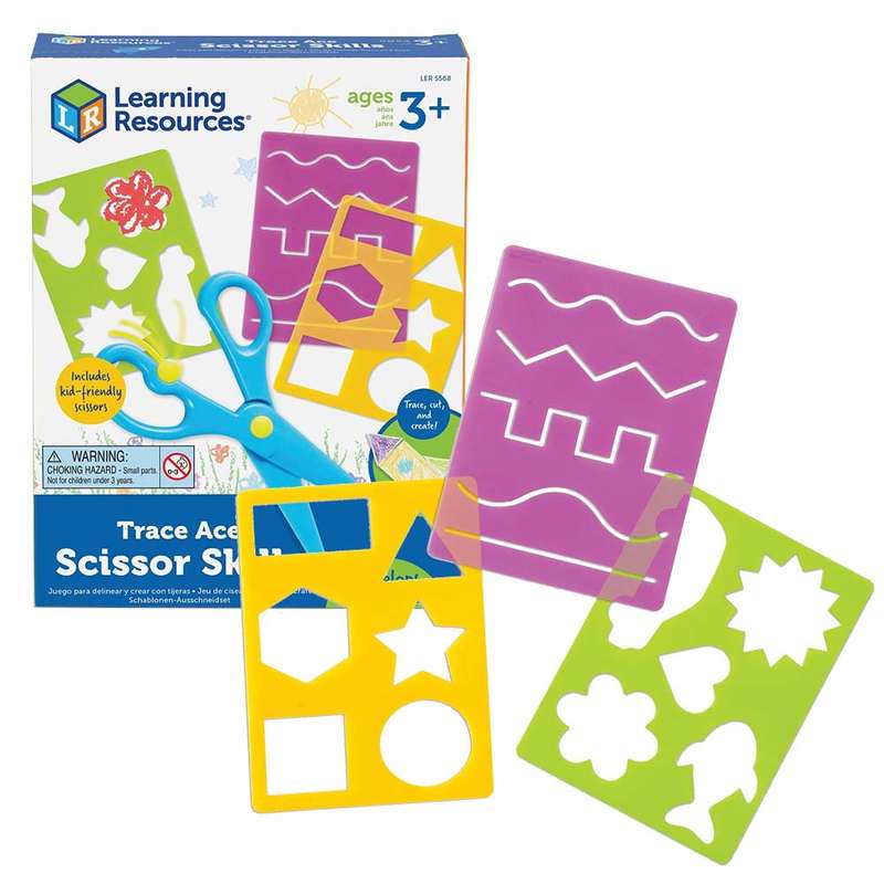 Learning Resources - Trace Ace Scissor Skills