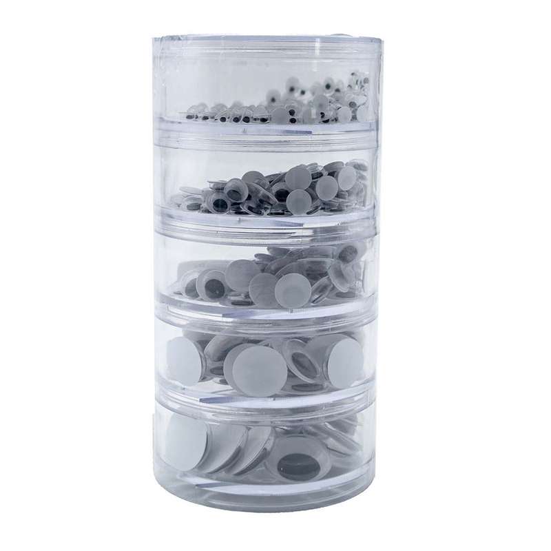 Anthony Peters - Stick on Eyes - Black & White - 500pcs