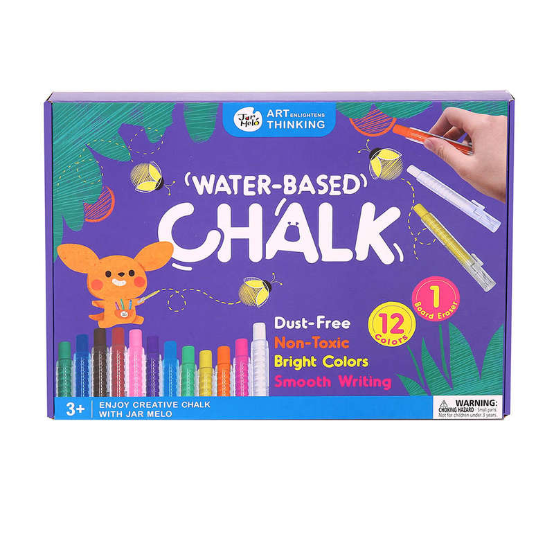 Jar Meló - Water-Based Chalk - 12 Colours