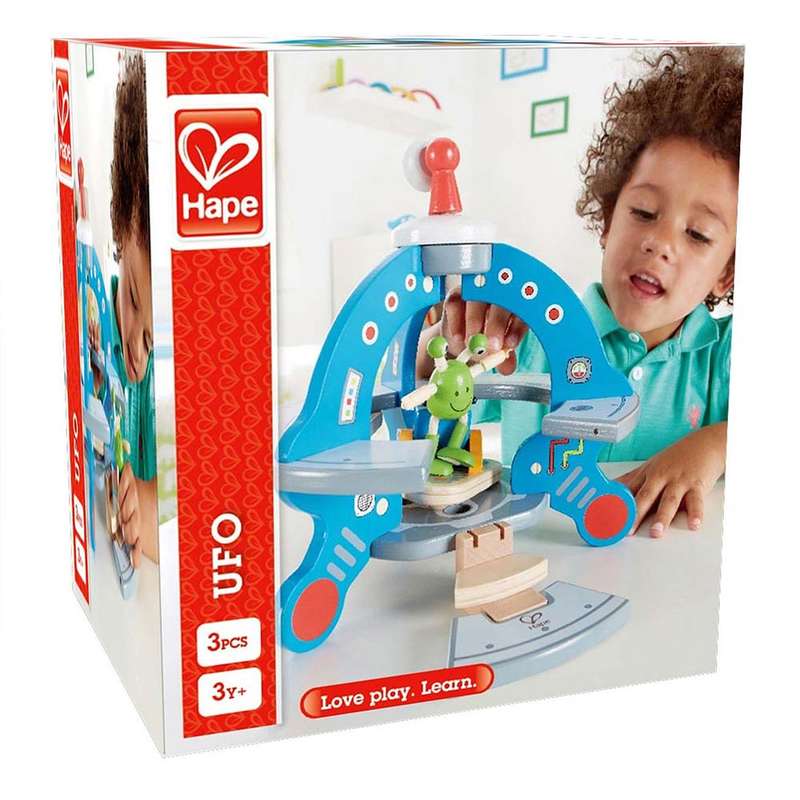 Hape - Pretend &amp; Play - UFO - 25 x 25 x 25 cm