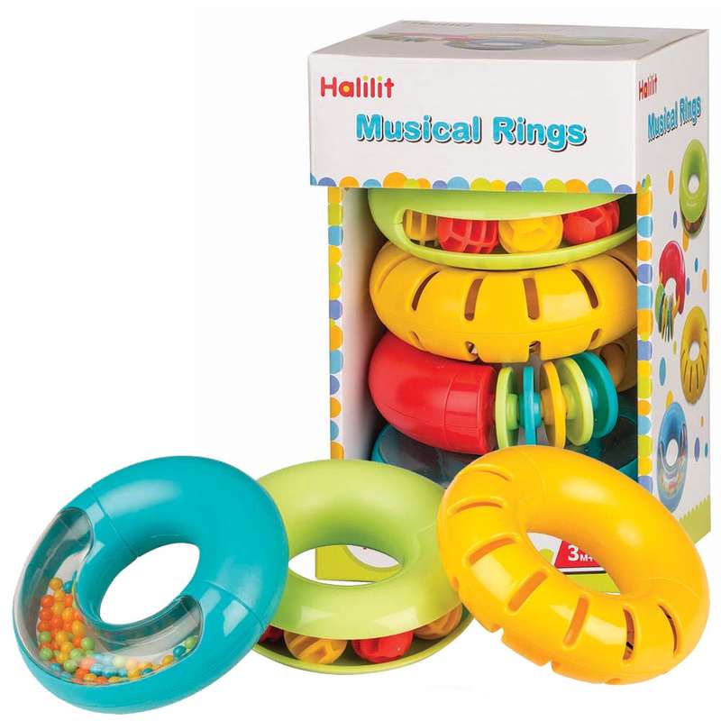 Halilit - Muscial Rings Gift Set of 4