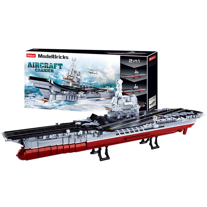 Sluban - Model Bricks - Navy - 1,728pcs