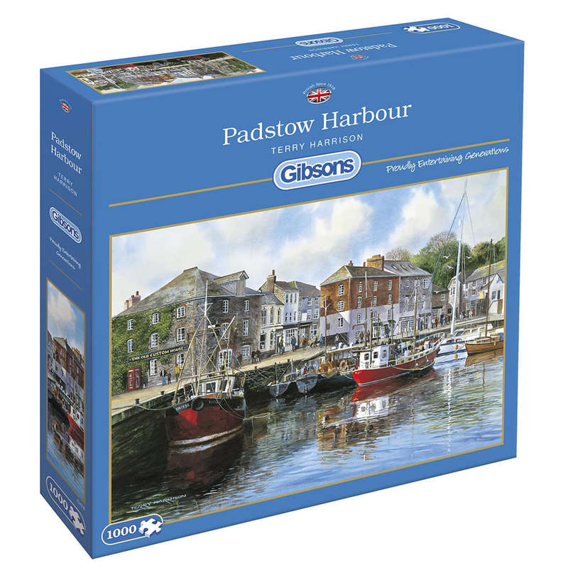 Gibsons - Padstow Harbour - Jigsaw Puzzle - 1000pcs