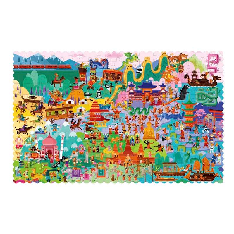 Mideer - Travel Around the World Puzzle - Mysterious Asia - 180pcs