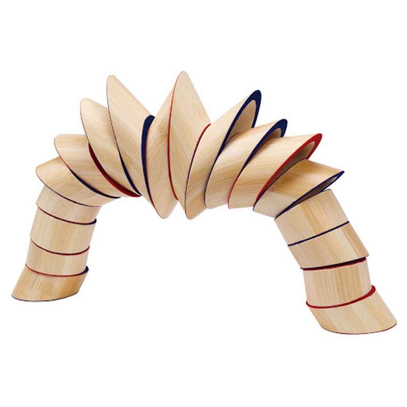Hape - Bamboo - Totter Tower - Fine Motor Game