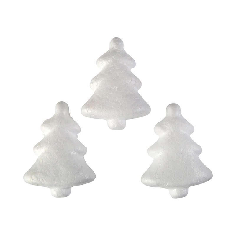 Anthony Peters - Polystyrene Shapes - 75mm Fir Trees - 10pcs