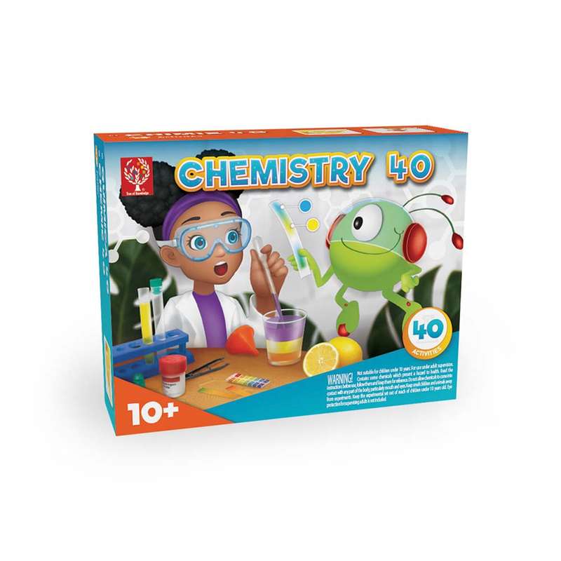 Edu-Toys - Science & Experiment Chemistry Kit: 40 Activities