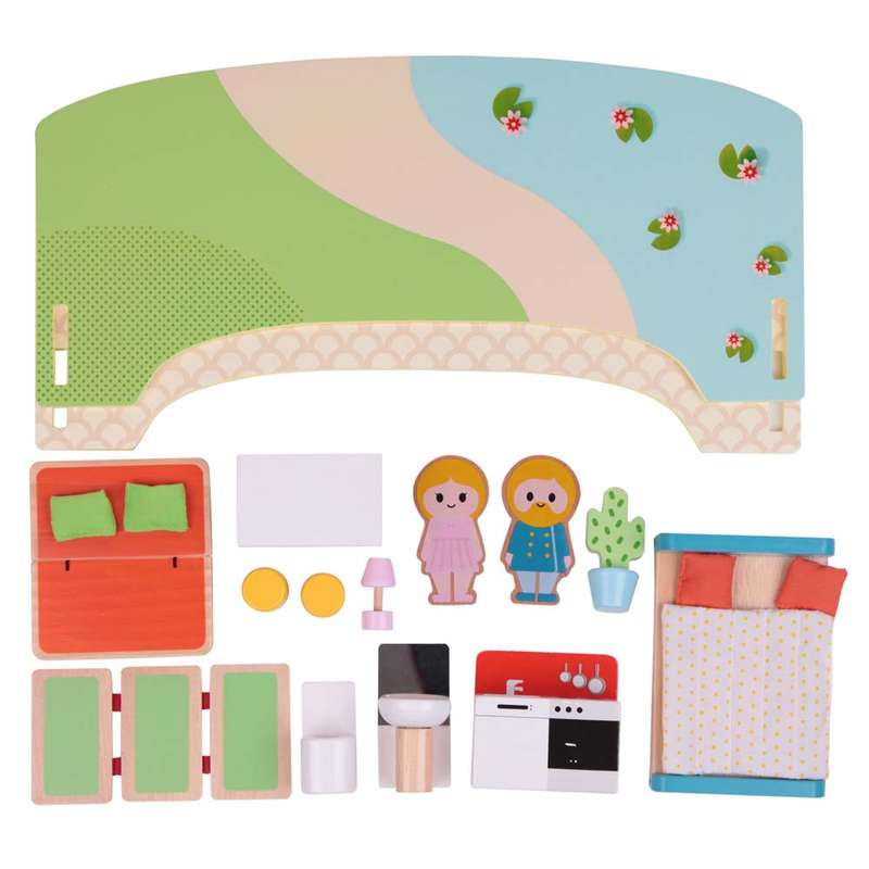 Classic World - Pretend & Play - Modern Dream Doll House