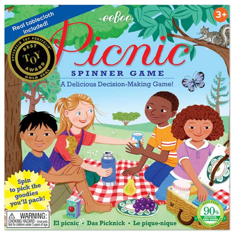 eeBoo - Picnic Spinner Game