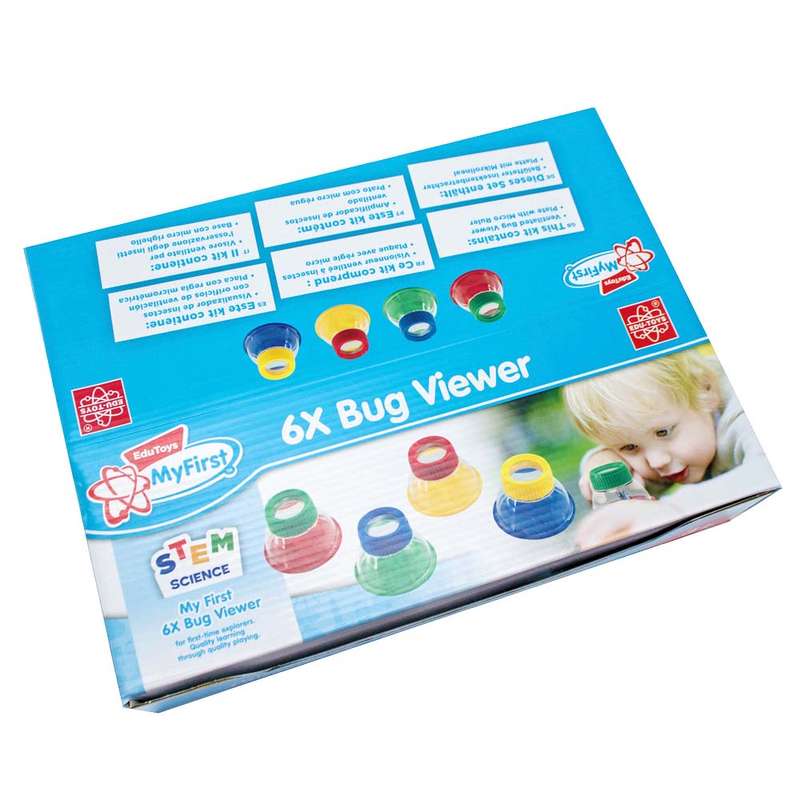 Edu-Toys - My First - Science - 6x Bug Viewer - 12pcs
