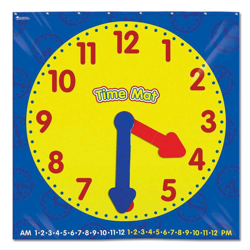 Learning Resources - Time Activity Mat