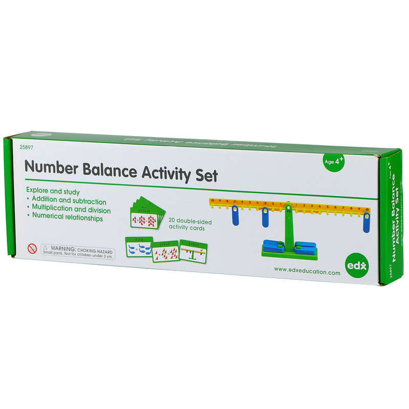 EDX Education - Maths Balance - Activity Set with Cards