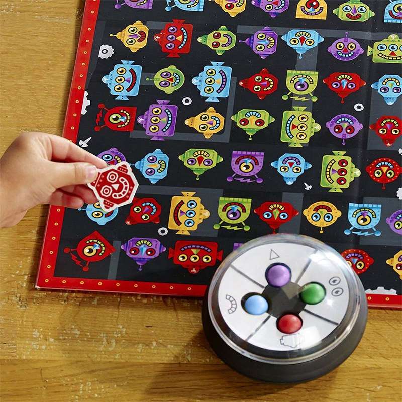 Educational Insights - Robot Face Race Game