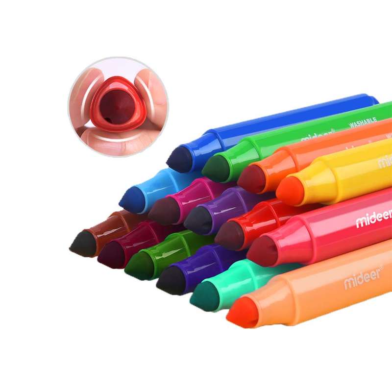 Mideer - Markers Washable - 24 Colours