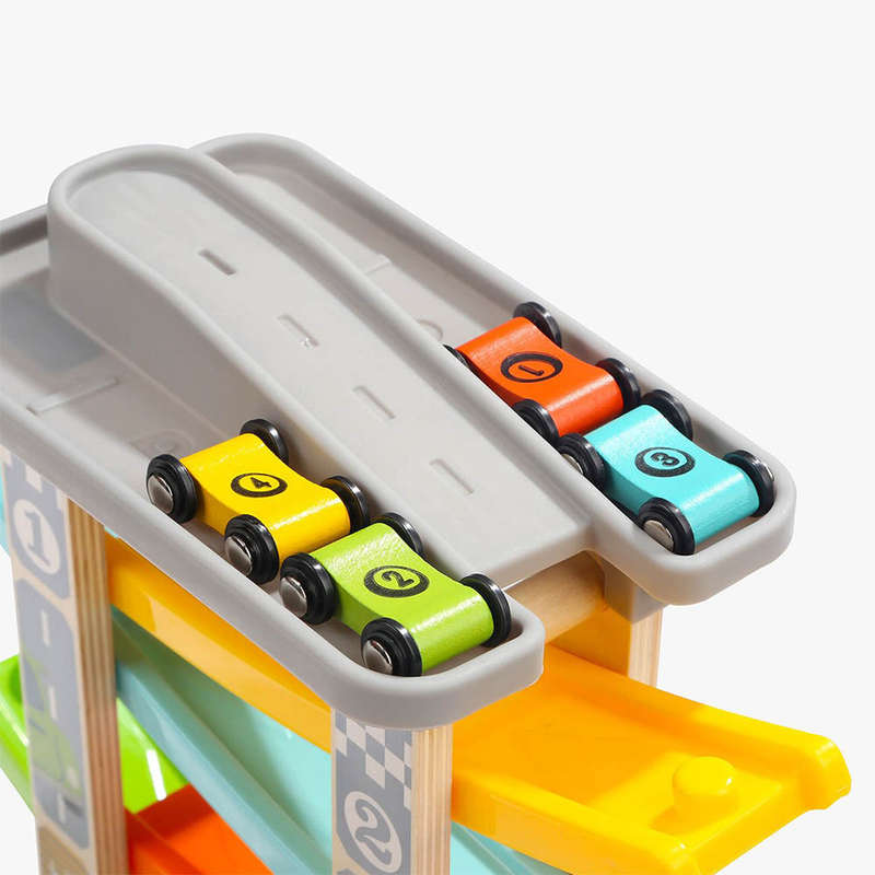 TopBright - Ramp Car Racer with 4 Tracks