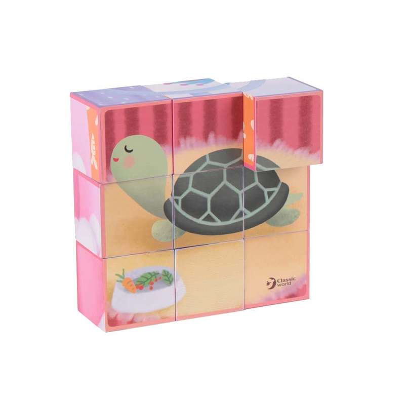 Classic World - Pet Blocks Puzzle - 9pcs