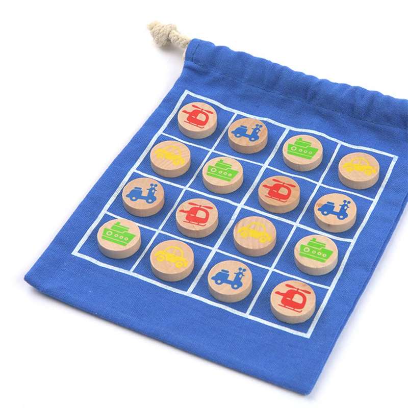 Mideer - Board Games - 16-in-1 Classic Games