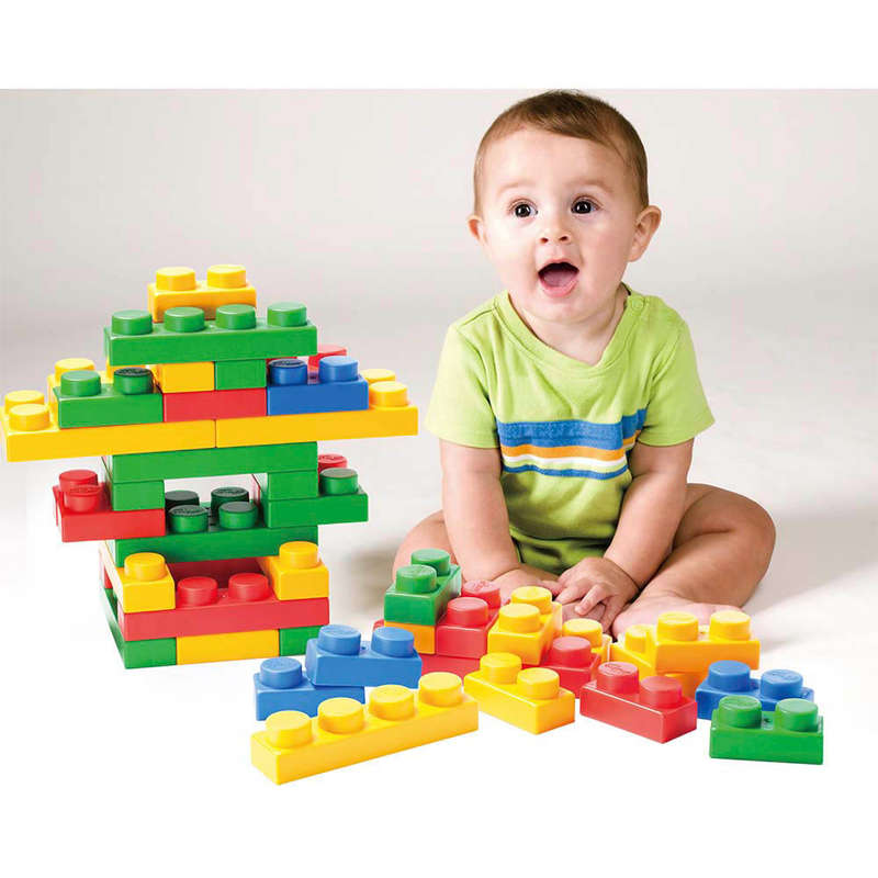 Create By Greenbean - Jumbo Soft Blocks - Mixed - 36pcs - Box