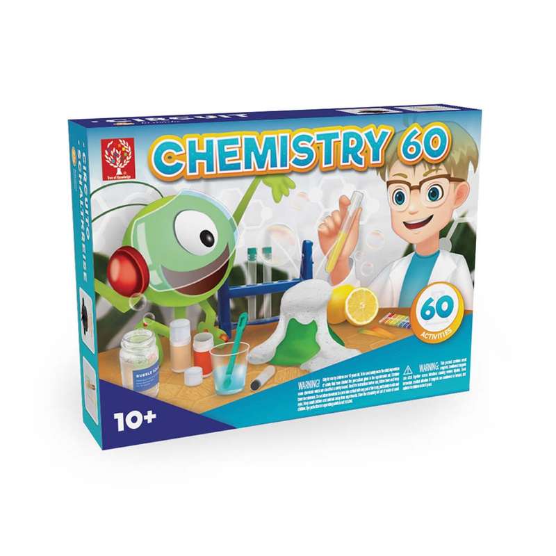 Edu-Toys - Science & Experiment Chemistry Kit: 60 Activities