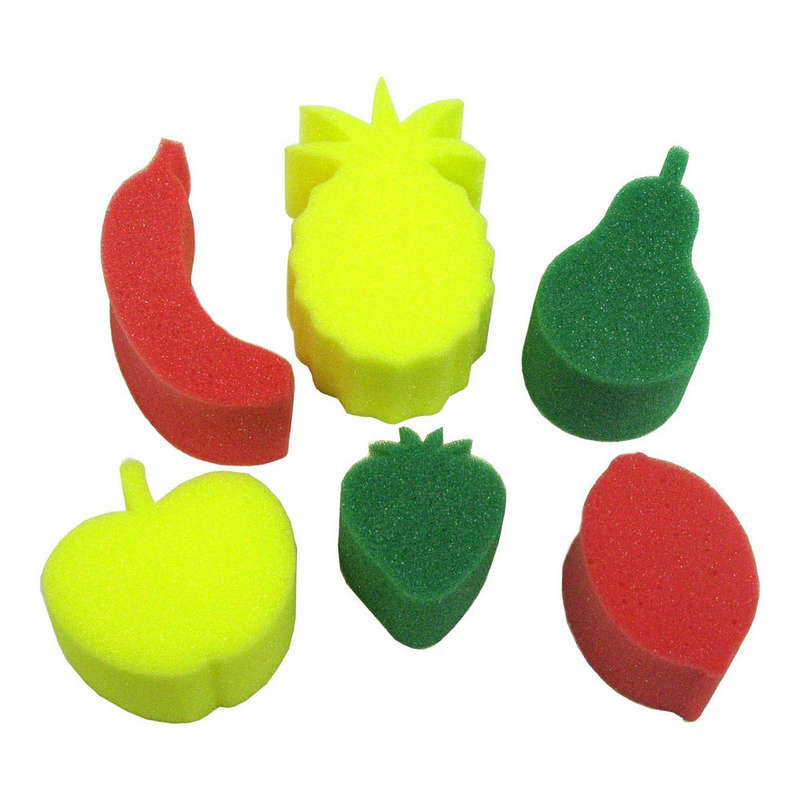 Anthony Peters - Sponge Painting Set - Fruit - 6pc