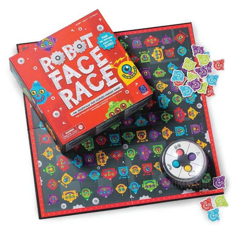 Educational Insights - Robot Face Race Game