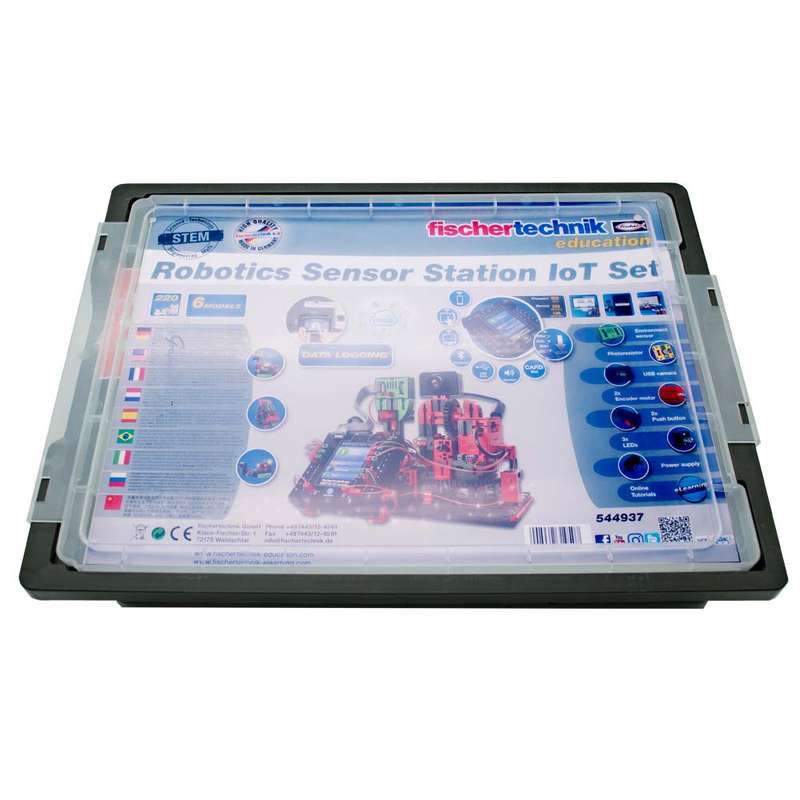 fischertechnik Education - Robotics Sensor Station IoT Set (incl. TXT Control