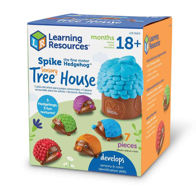 Learning Resources - Spike the Fine Motor Hedgehog® Sensory Tree House