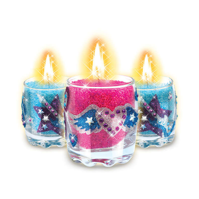 Small World Toys - Sandy Stencil Candles Arts & Crafts Kit