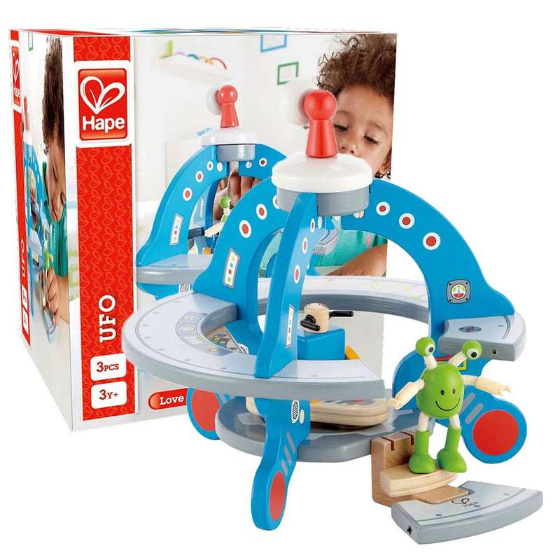 Hape - Pretend &amp; Play - UFO - 25 x 25 x 25 cm
