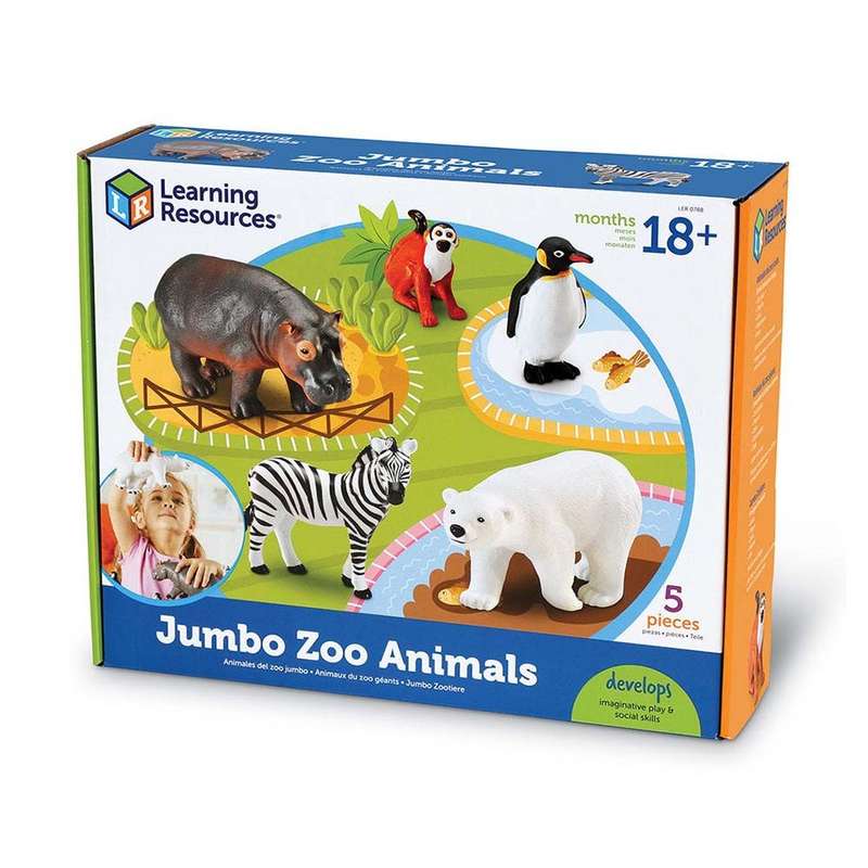 Learning Resources - Jumbo Zoo Animals