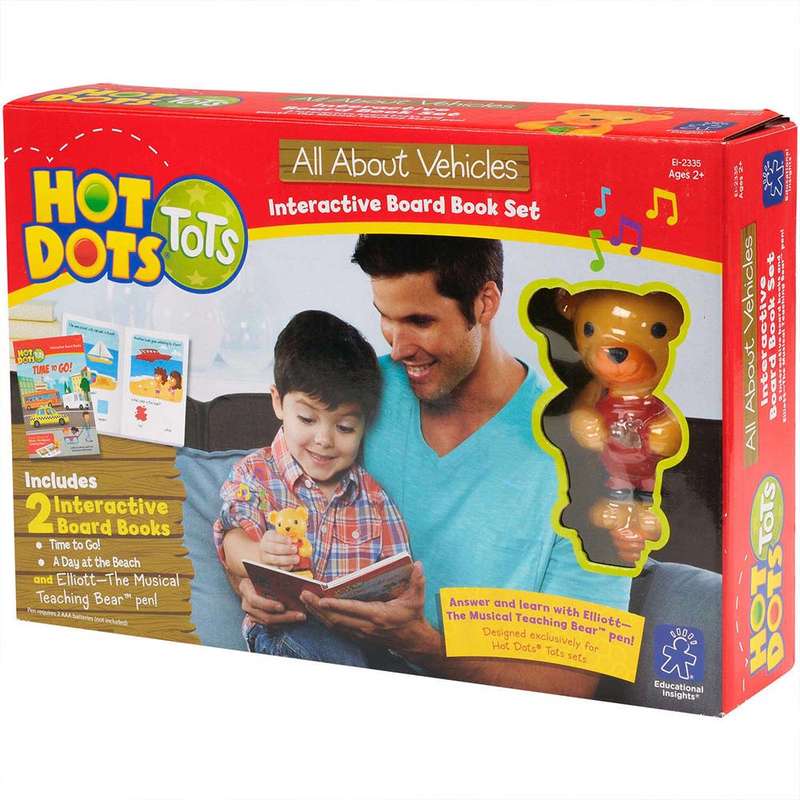 Educational Insights - Hot Dots® Tots - All About Vehicles with Pen