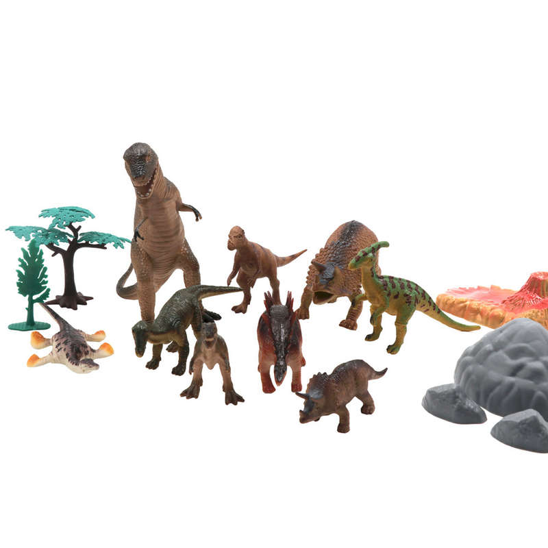 Planet Greenbean - Dinosaur Playset - 45pcs in Bucket