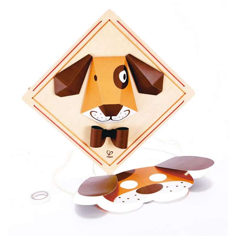 Hape - Arts & Crafts Mask Creations - Puppy Face
