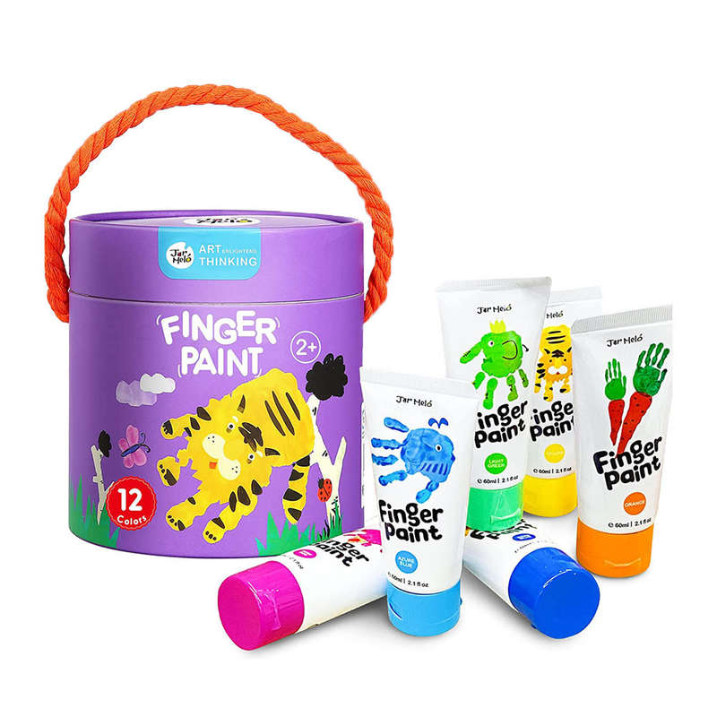 Jar Meló - Finger Paint - 12 Colours
