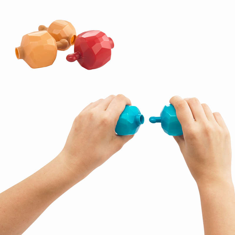 EDX Education - Linking Rocks - 4 Colours & 2 Sizes - Activity Guide - 16pcs