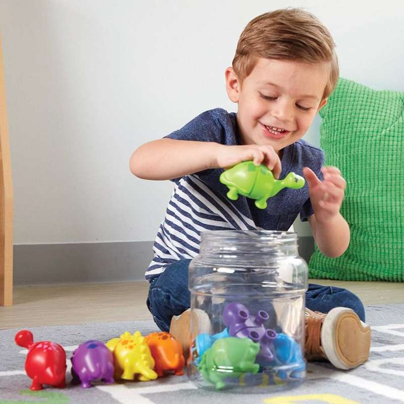 Learning Resources - Snap-n-Learn Matching Dinos