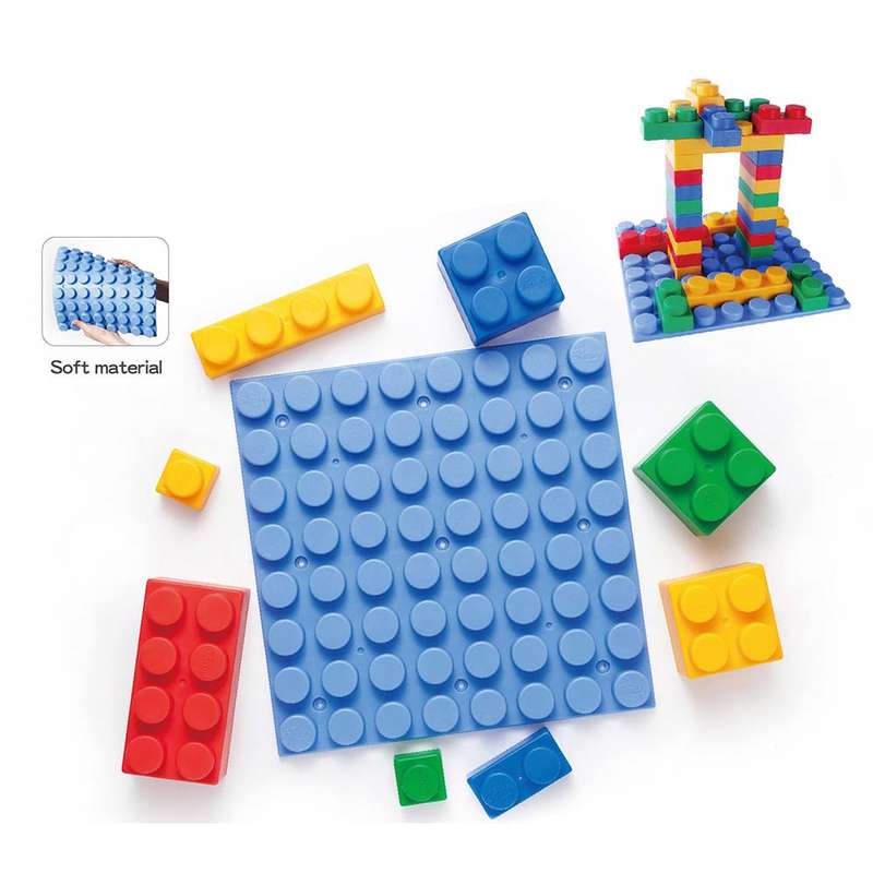 Create By Greenbean - Jumbo Soft Blocks - Platform & Blocks - 65pcs