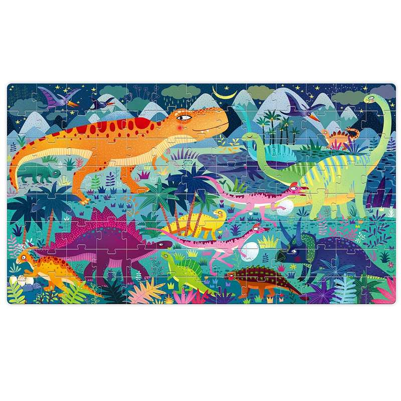 Mideer - Gift Box Puzzle - Dinosaur Age - 104pcs