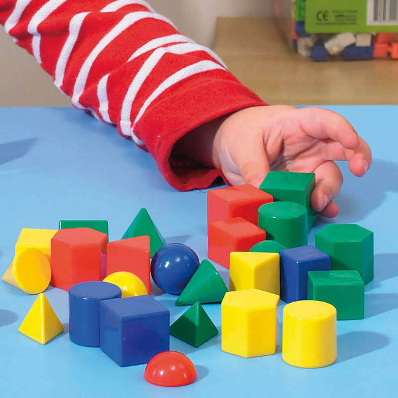 EDX Education - Geometric Solids - Mini 25mm - 40pcs Polybag