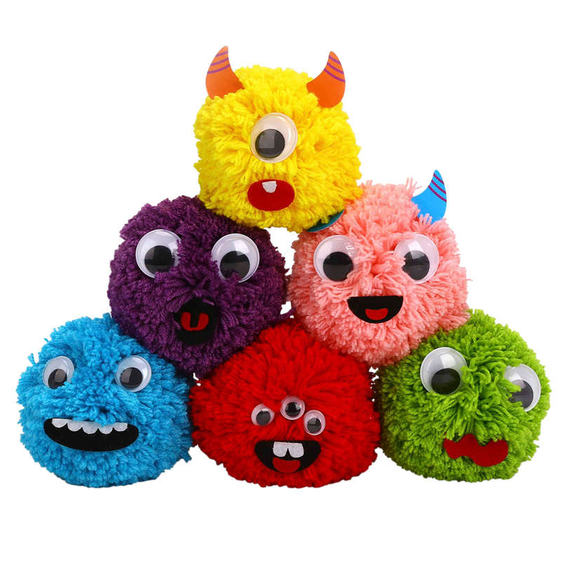 TookyToy - Pom Pom Craft Kit - The Monster