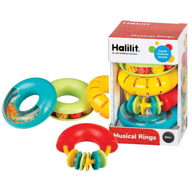 Halilit - Muscial Rings Gift Set of 4