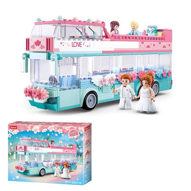 Sluban - Girls Dream - Wedding Double Decker - 379pcs