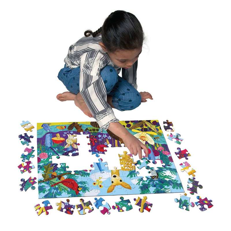 eeBoo - Life On Earth 100 Piece Puzzle