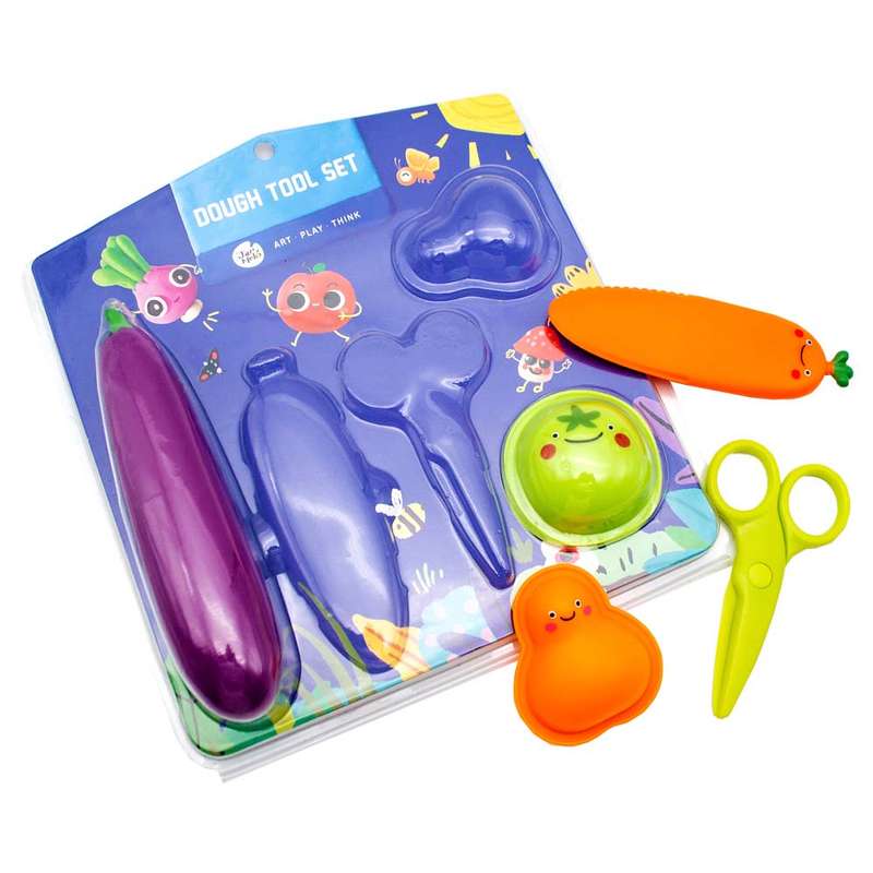 Jar Meló - Modeling Dough Tool Set - 5pcs