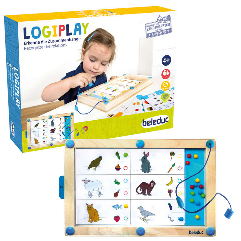 Beleduc - Logiplay - Critical Thinking Game - 19pcs