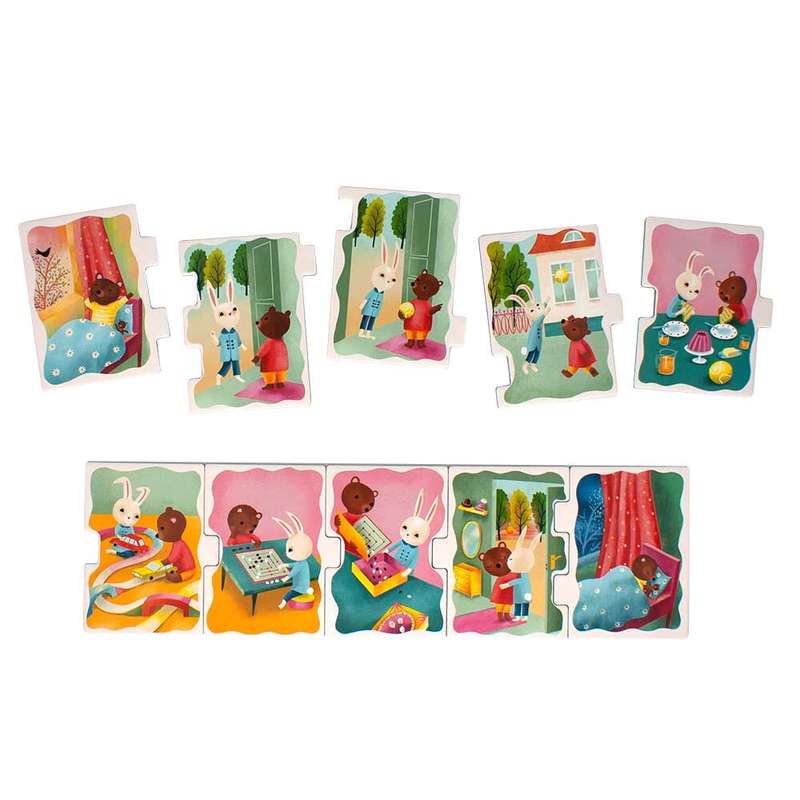 eeBoo - Ready to Go 10 Piece Giant Puzzle - Playdate